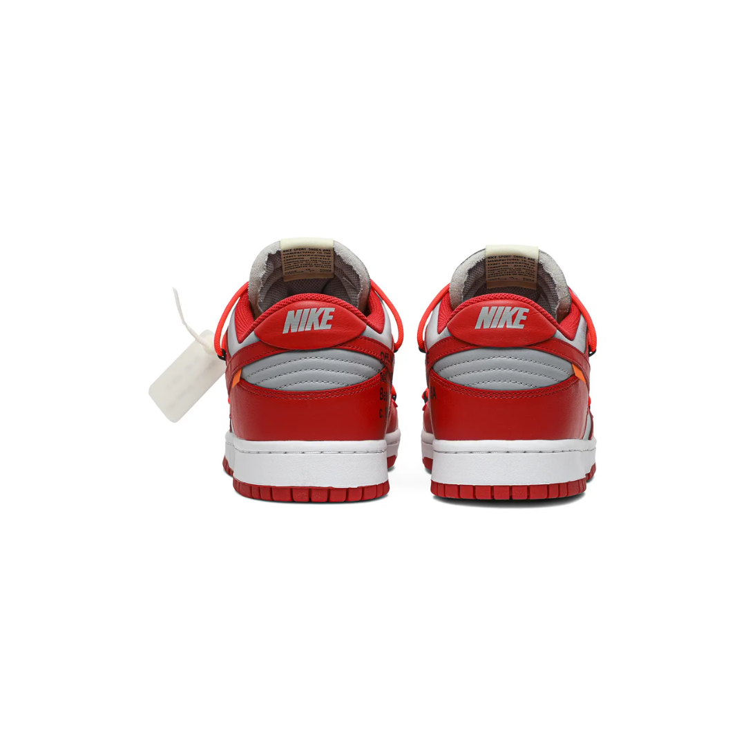 Off-White x Dunk Low - "University Red"