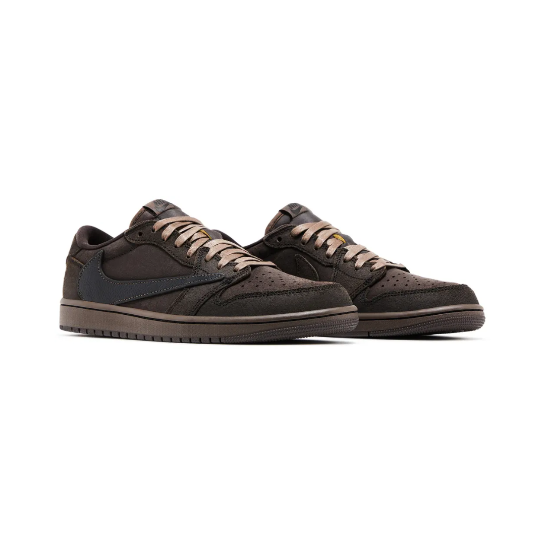Travis Scott x Air Jordan 1 Retro Low - "Velvet Brown"