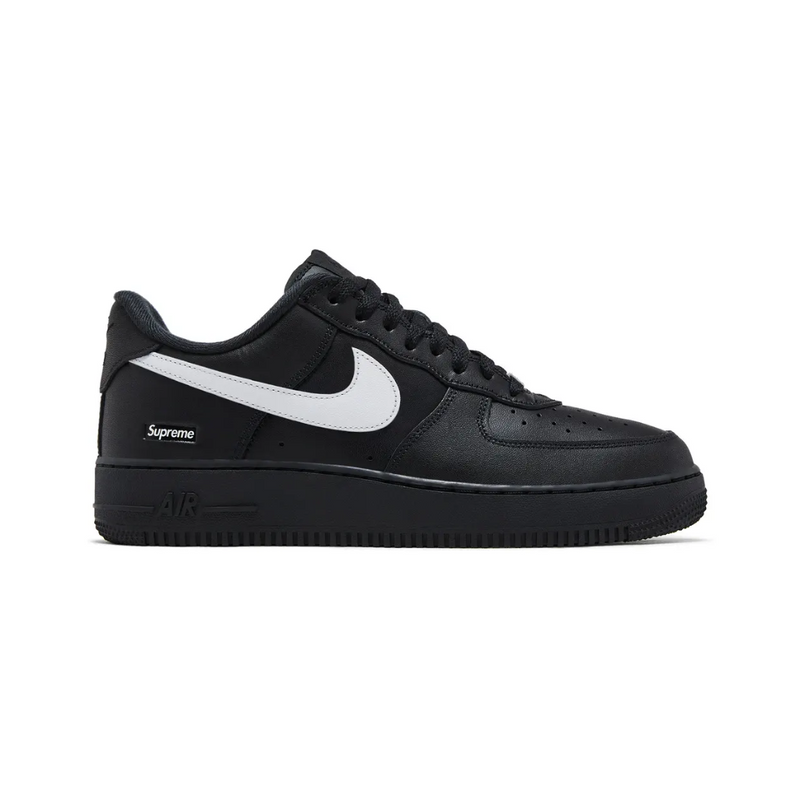 SUPREME x Air Force 1 Low - "Box Logo - Black White"