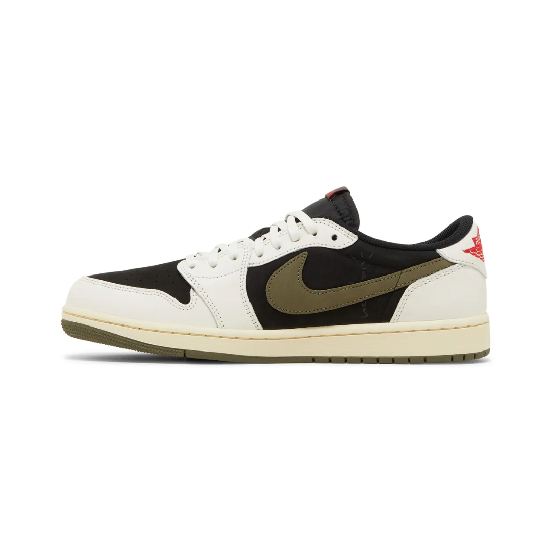 Travis Scott x Air Jordan 1 Retro Low - "Olive"