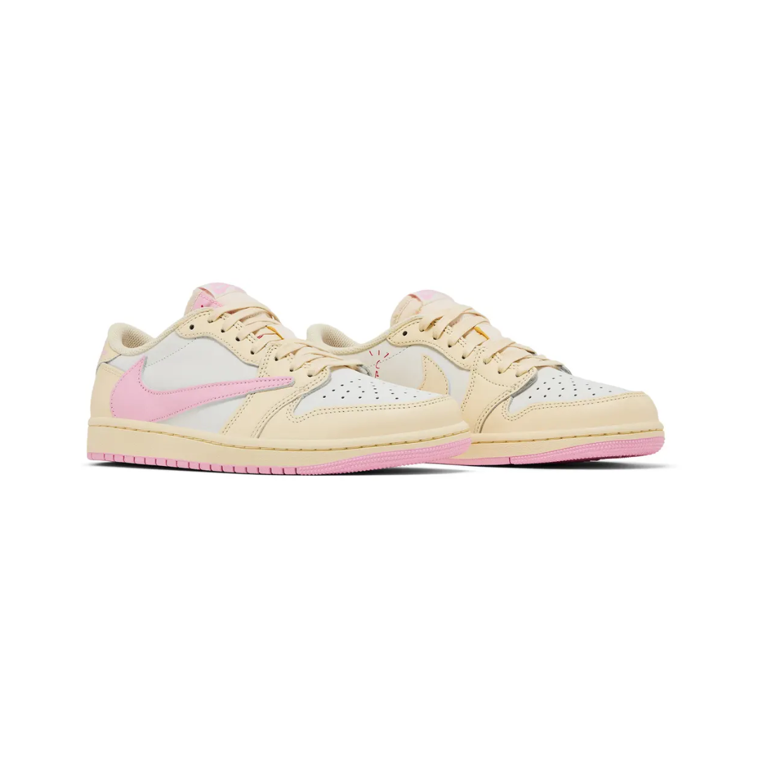 Travis Scott x Air Jordan 1 Retro Low - "Shy Pink"