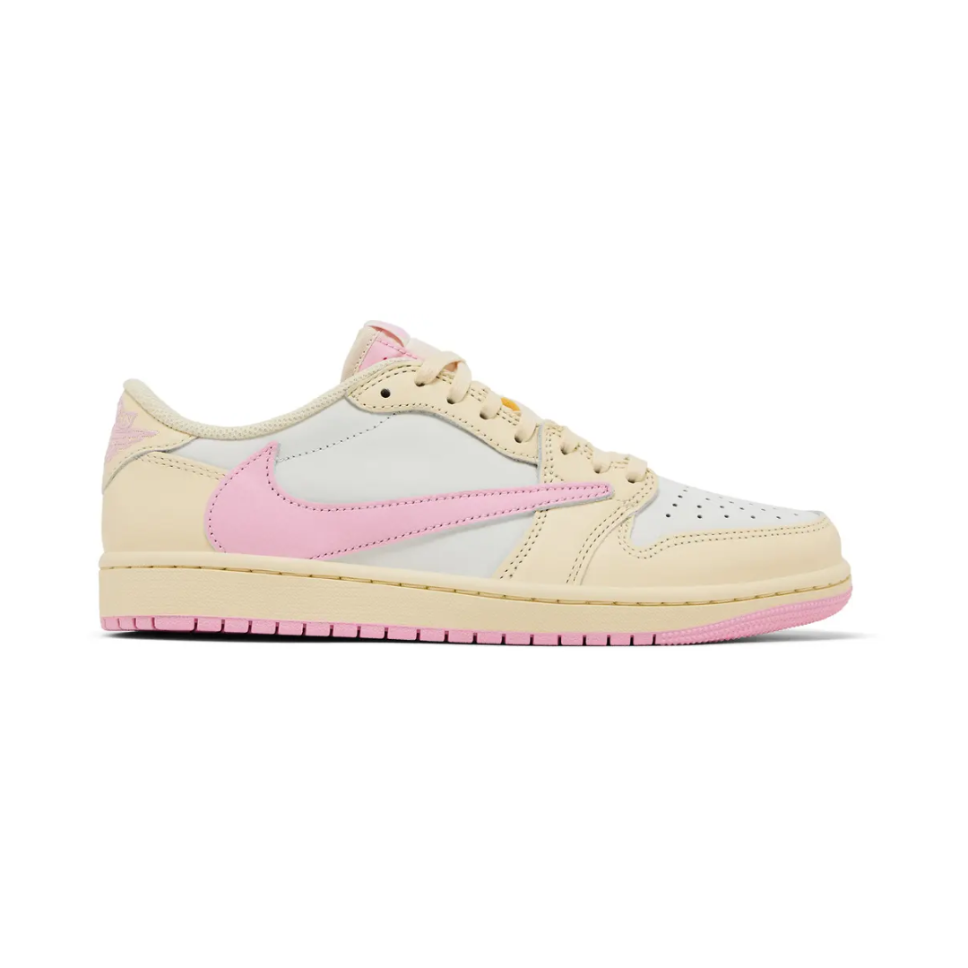 Travis Scott x Air Jordan 1 Retro Low - "Shy Pink"
