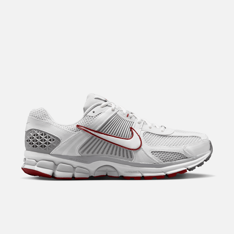 Nike Zoom Vomero 5 - Cinza-claro / Cinza / Vermelho / Branco