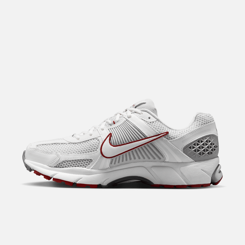 Nike Zoom Vomero 5 - Cinza-claro / Cinza / Vermelho / Branco