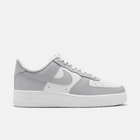 Nike Air Force 1 Low - Branco / Cinza claro