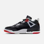 Air Jordan Spizike Low Bred - Preto / Cinza / Branco / Vermelho