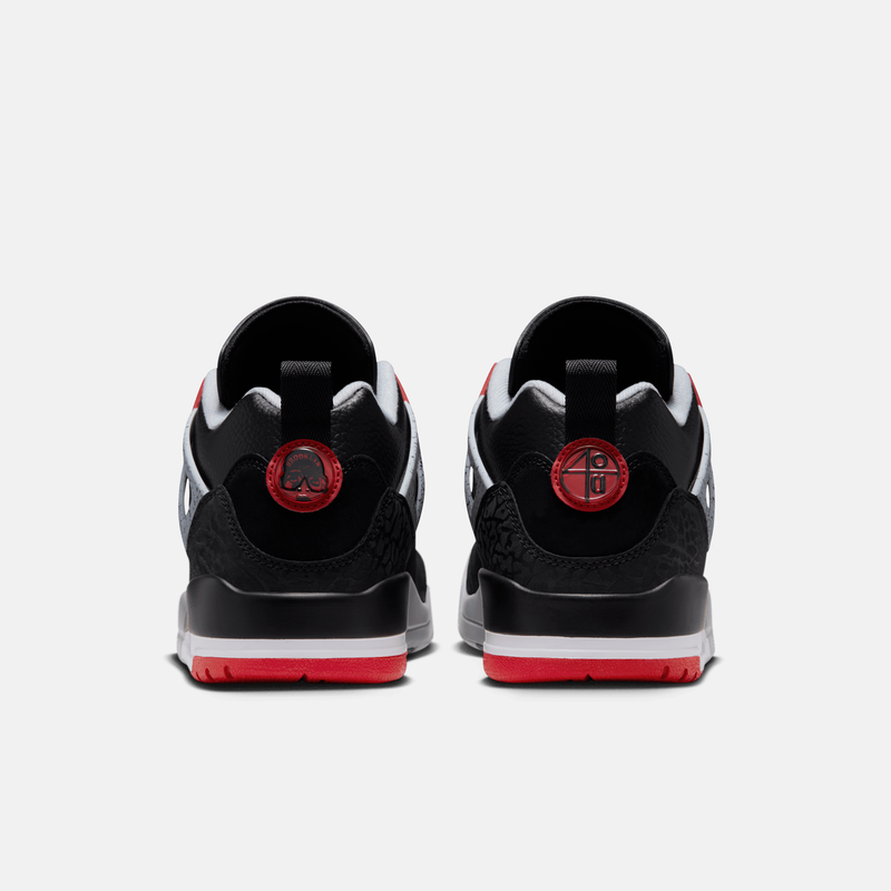 Air Jordan Spizike Low Bred - Preto / Cinza / Branco / Vermelho