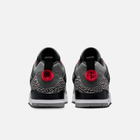 Air Jordan Spizike Low - Cinza escuro / Preto / Cinza / Vermelho-infravermelho