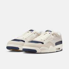 Air Jordan 4 RM - Branco-creme / Branco-acinzentado / Dourado / Azul-marinho