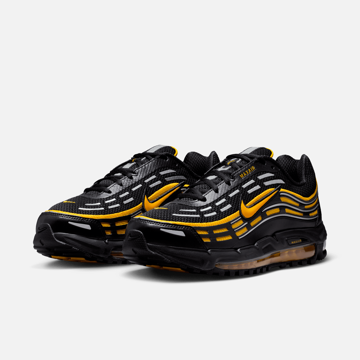 Nike Air Max TL 2.5 - Preto / Amarelo-milho / Prateado metálico