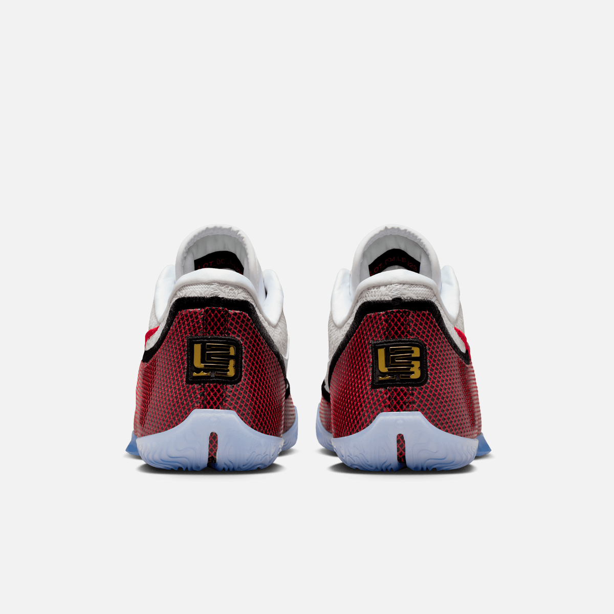 Nike LeBron 23 Grand Opening - Branco / Dourado metálico / Vermelho / Preto