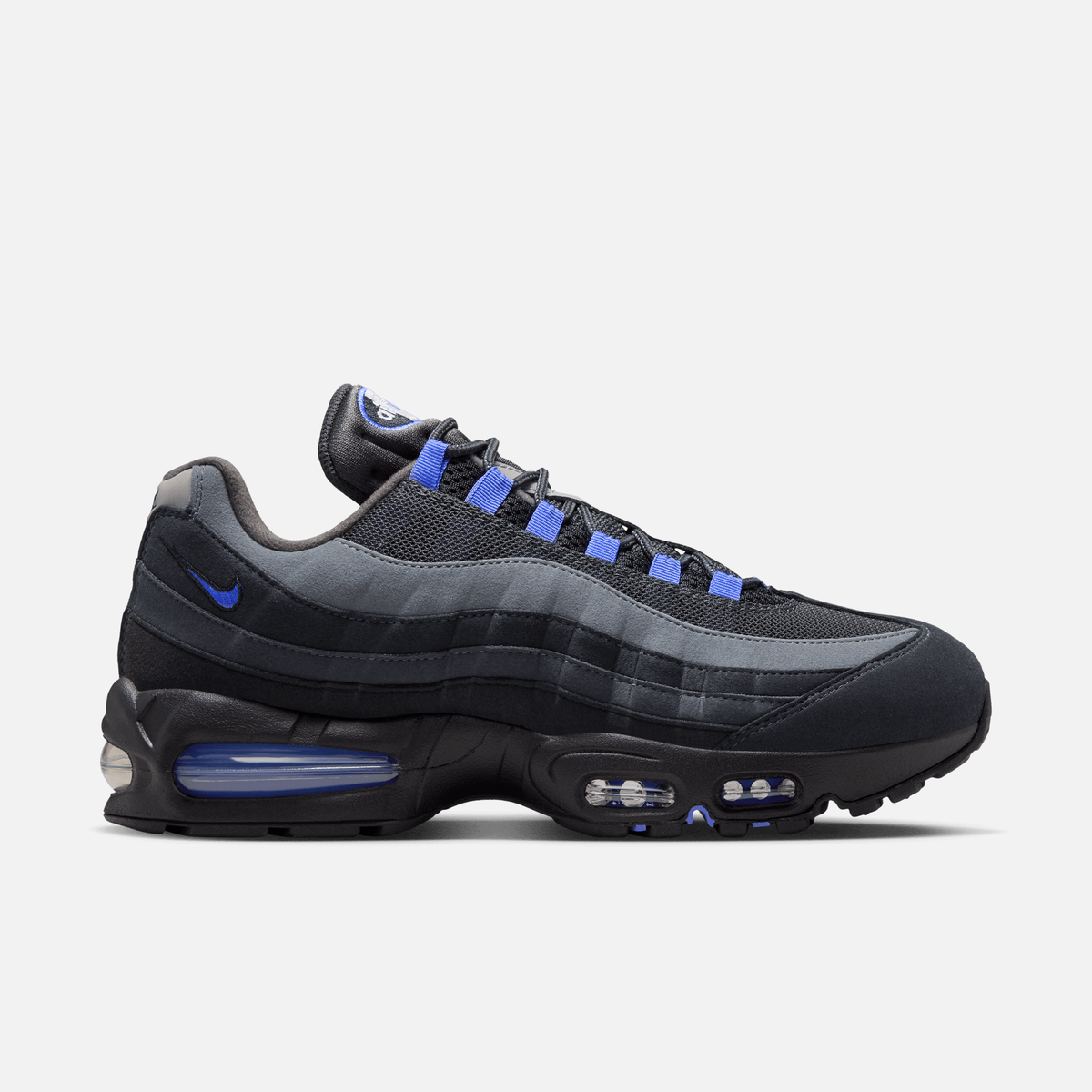 Nike Air Max 95 OG Big Bubble - Preto / Antracito / Cinza escuro / Azul-safira