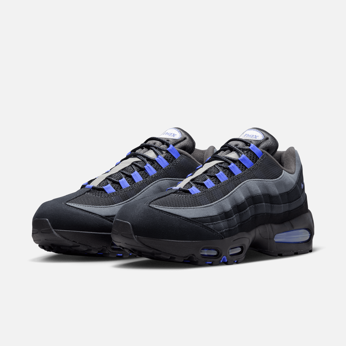 Nike Air Max 95 OG Big Bubble - Preto / Antracito / Cinza escuro / Azul-safira