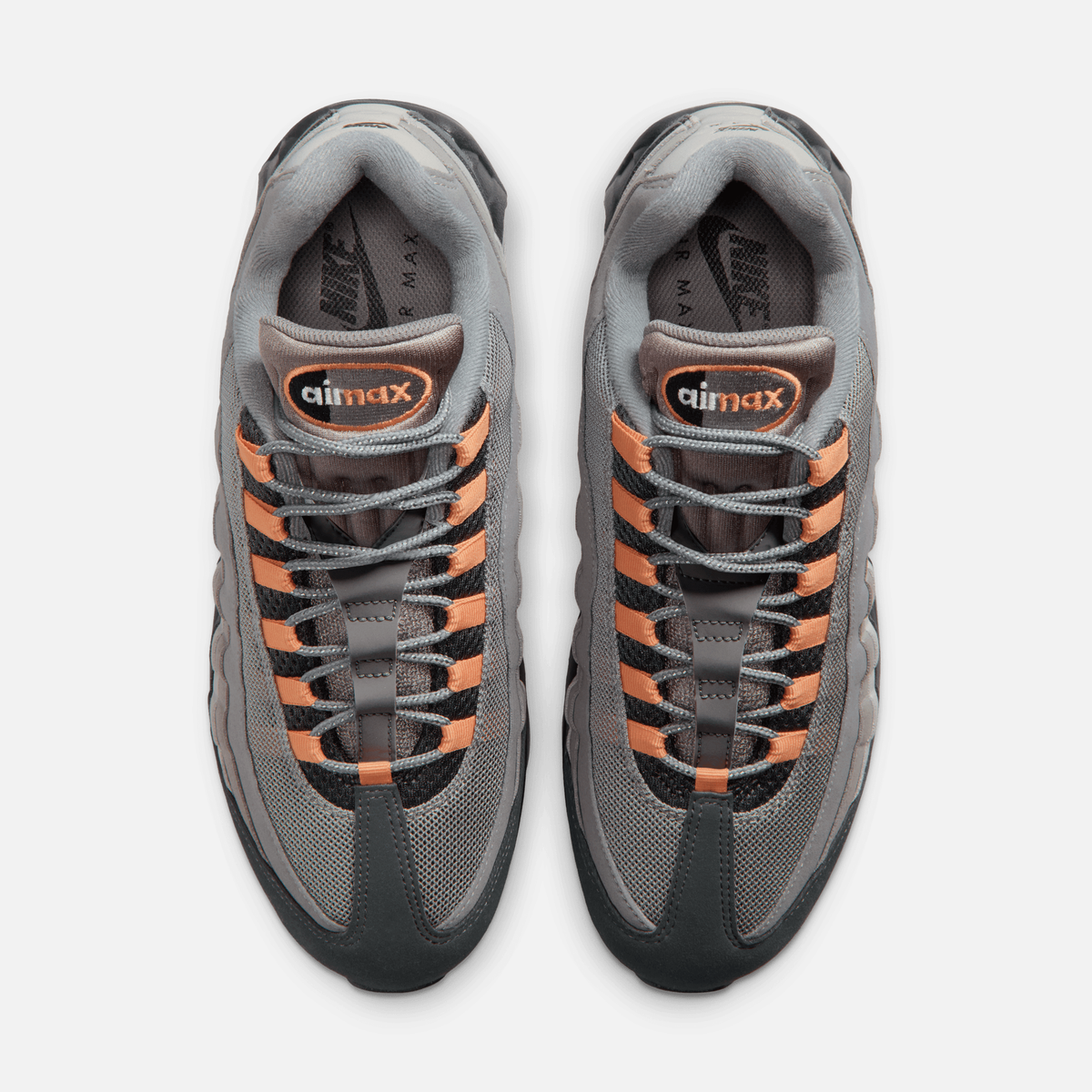 Nike Air Max 95 OG Big Bubble - Cinza-grafite / Amarelo-curry / Antracito / Cinza-carvão claro / Cinza / Preto