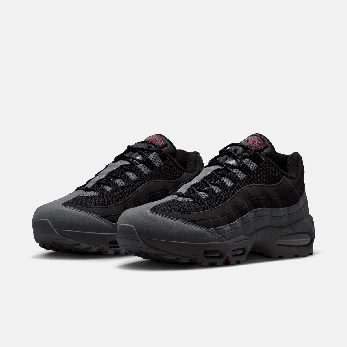 Nike Air Max 95 OG Big Bubble - Preto / Cinza / Cinza escuro / Vermelho