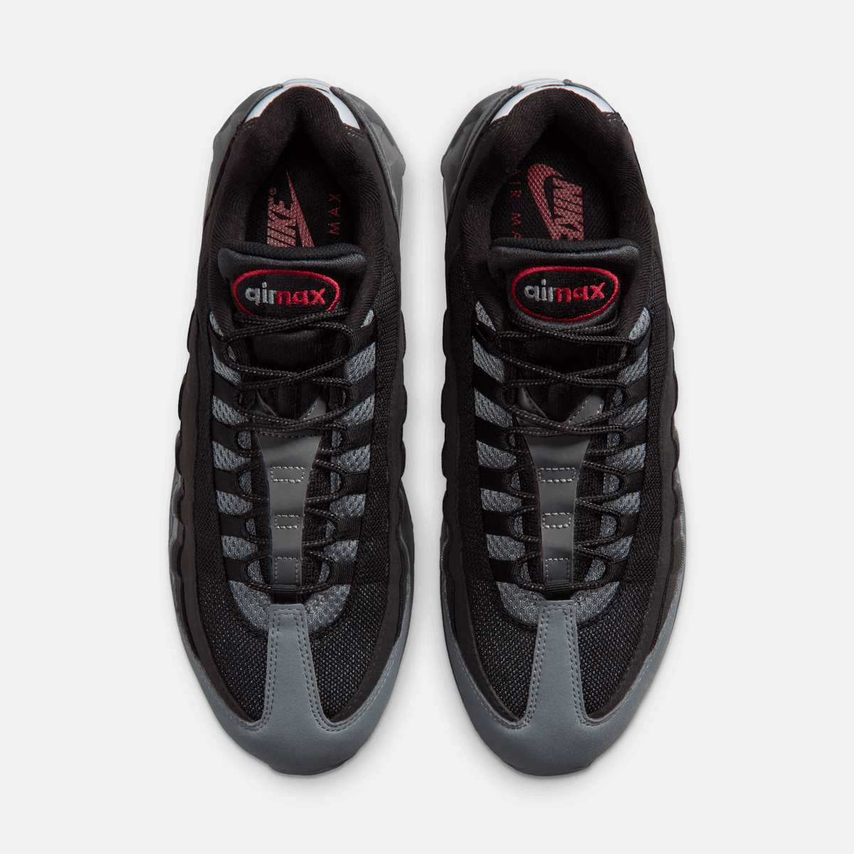 Nike Air Max 95 OG Big Bubble - Preto / Cinza / Cinza escuro / Vermelho