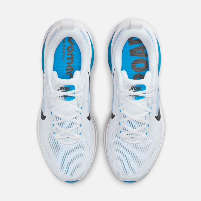 Nike Vomero 18 - Branco / Azul / Preto