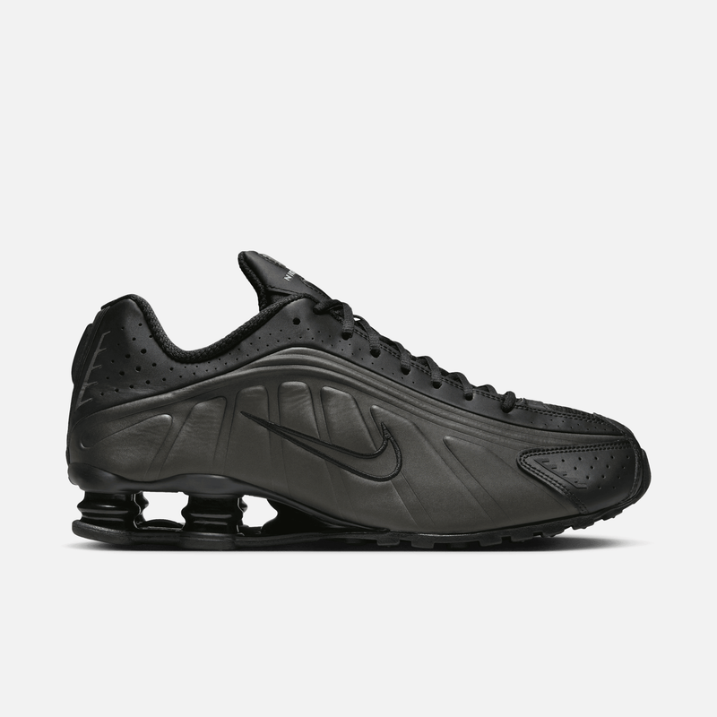 Nike Shox R4 - Preto / Vermelho intenso
