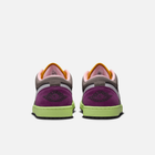 Air Jordan 1 Low Tokyo Bio Hack - Cinza / Branco / Cinza-pedra / Rosa-ártico / Violeta / Amarelo-enxofre escuro