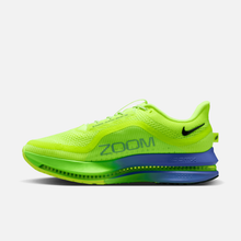 Nike Pegasus Premium - Verde-neon claro / Verde-lima intenso / Azul-safira / Preto