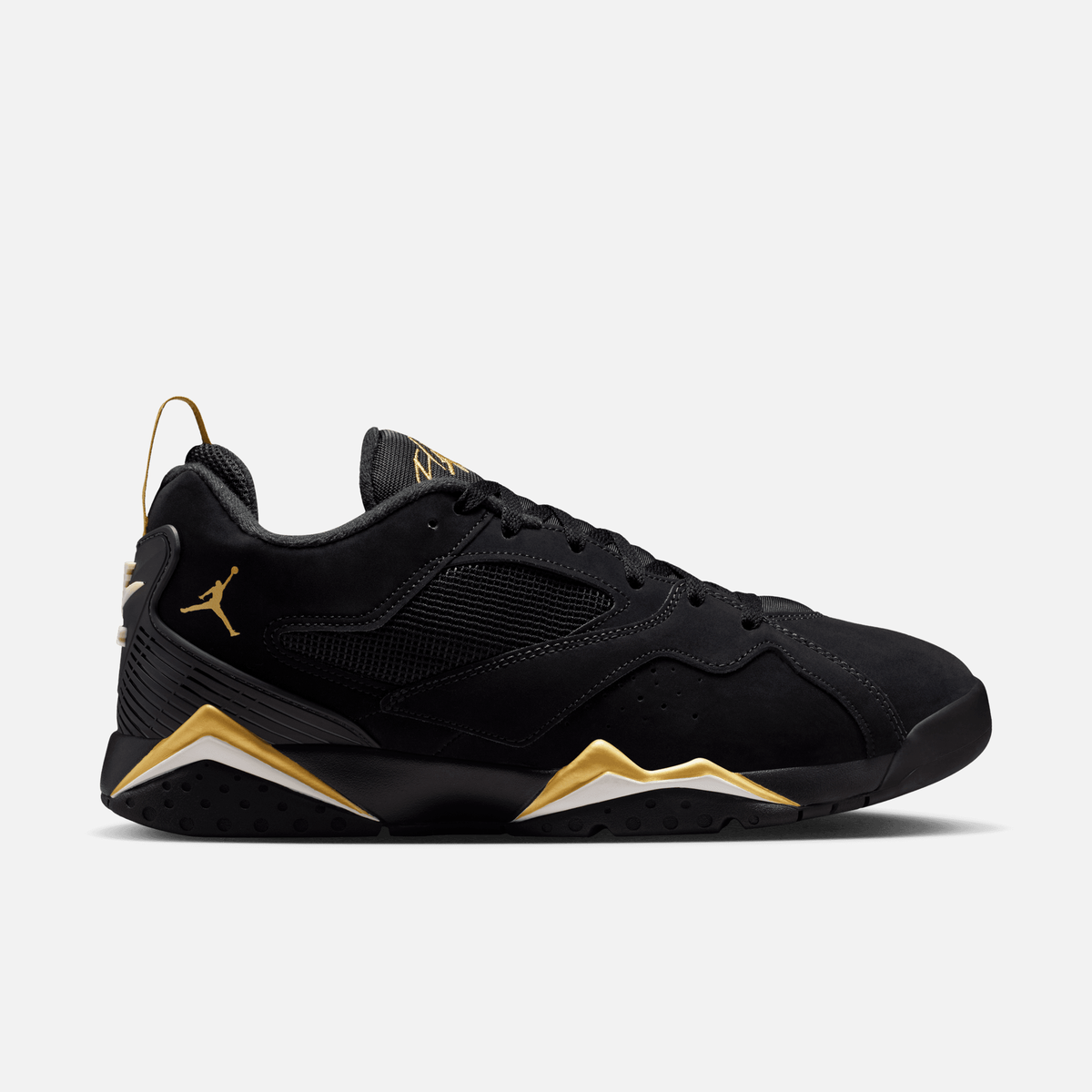 Air Jordan MVP 92 - Preto / Branco-creme / Dourado metálico