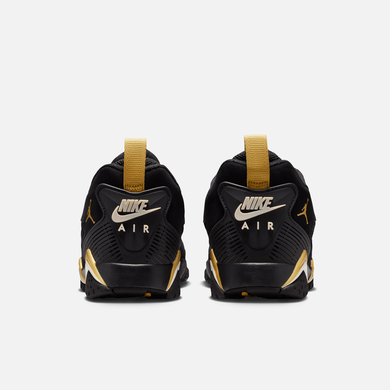 Air Jordan MVP 92 - Preto / Branco-creme / Dourado metálico