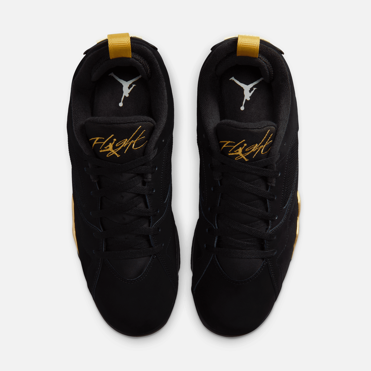 Air Jordan MVP 92 - Preto / Branco-creme / Dourado metálico