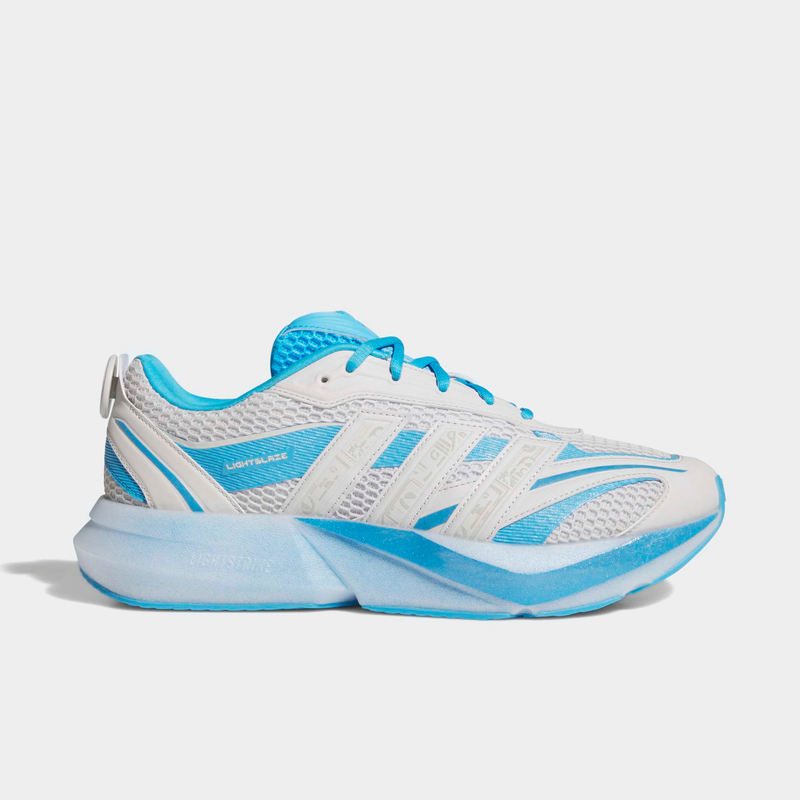 Adidas Lightblaze - Branco / Ciano intenso / Dourado