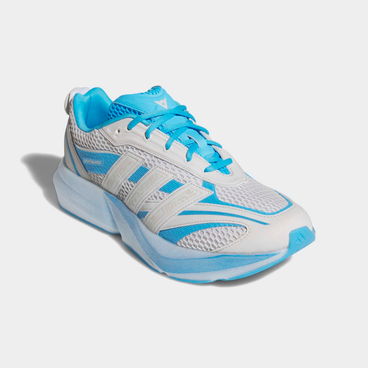 Adidas Lightblaze - Branco / Ciano intenso / Dourado