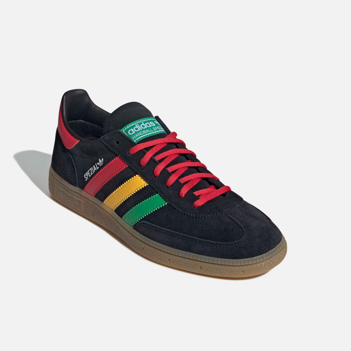 Adidas Handball Spezial Bob Marley Football Is Freedom - Preto / Vermelho-rubi / Dourado intenso