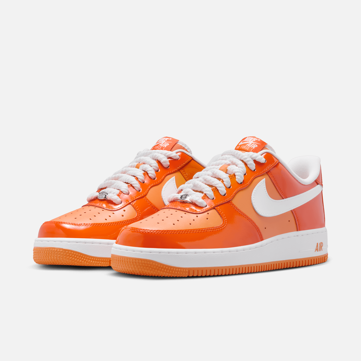 Nike Air Force 1 Low - Laranja / Branco