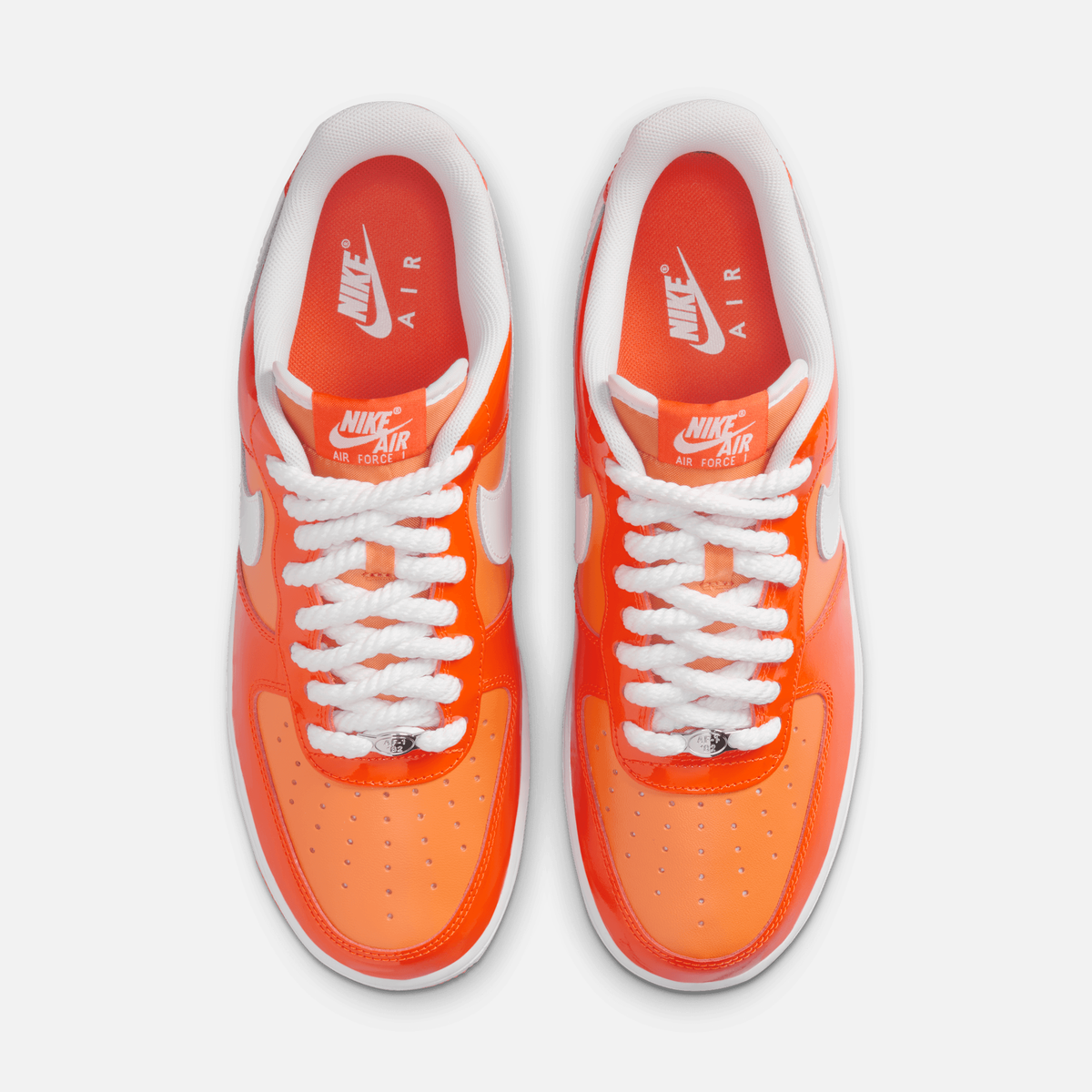 Nike Air Force 1 Low - Laranja / Branco
