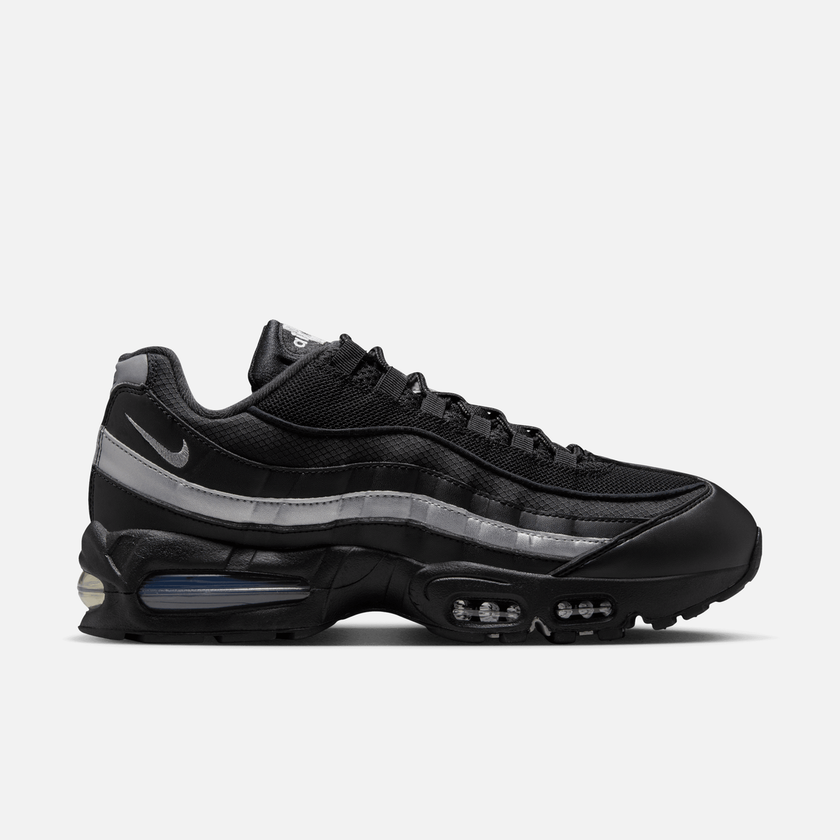 Nike Air Max 95 OG Big Bubble - Preto / Branco / Prateado metálico