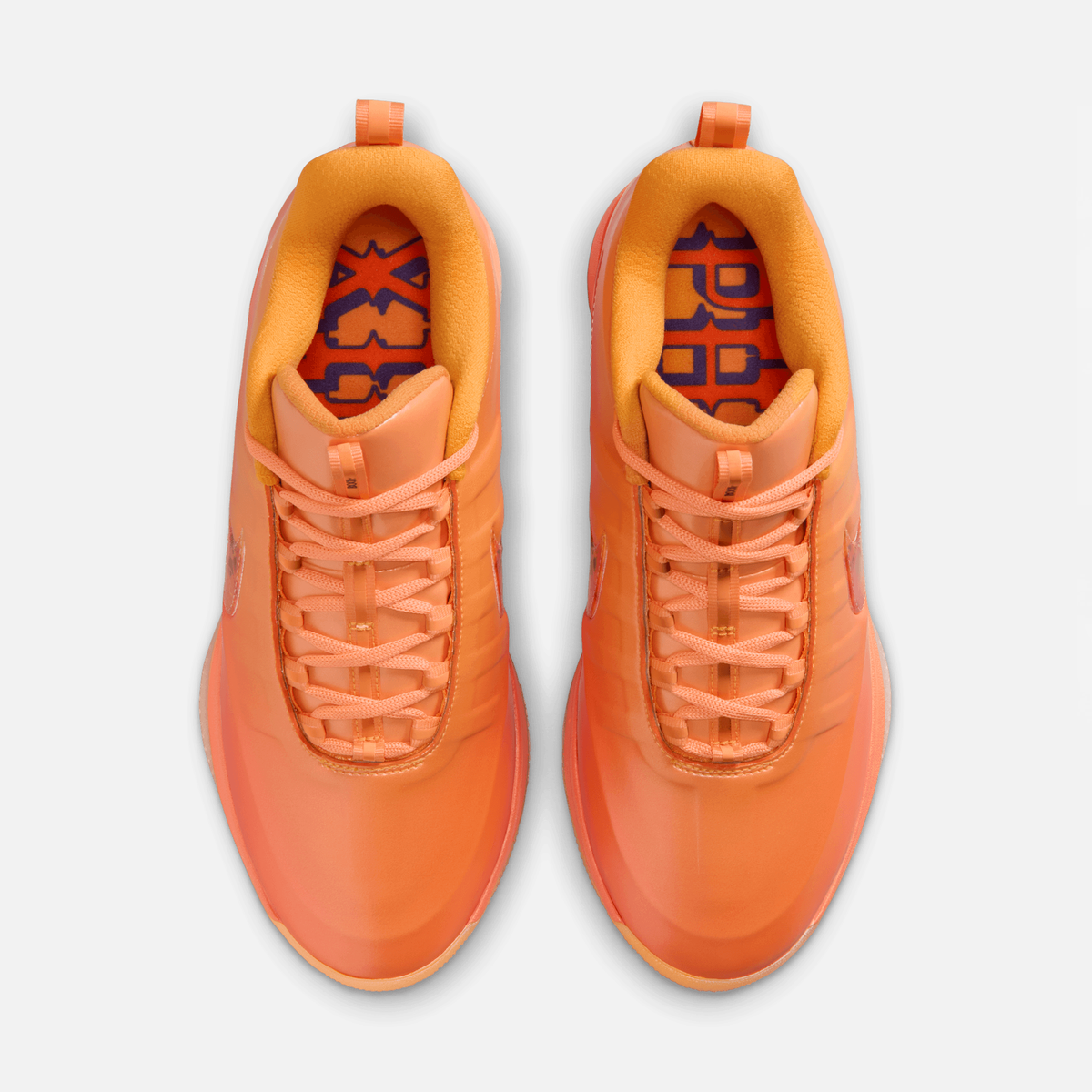 Nike Book 2 The Phoenix - Amarelo-dourado / Preto / Laranja / Cinza-médio