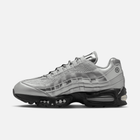 Nike Air Max 95 Big Bubble Total 90 - Prateado metálico / Preto / Vermelho