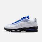 Nike Air Max 95 Big Bubble Total 90 - Branco / Azul / Preto / Prateado metálico