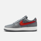 Nike Air Force 1 Low Retro Heel Pack - Cinza / Vermelho / Branco / Ferrugem
