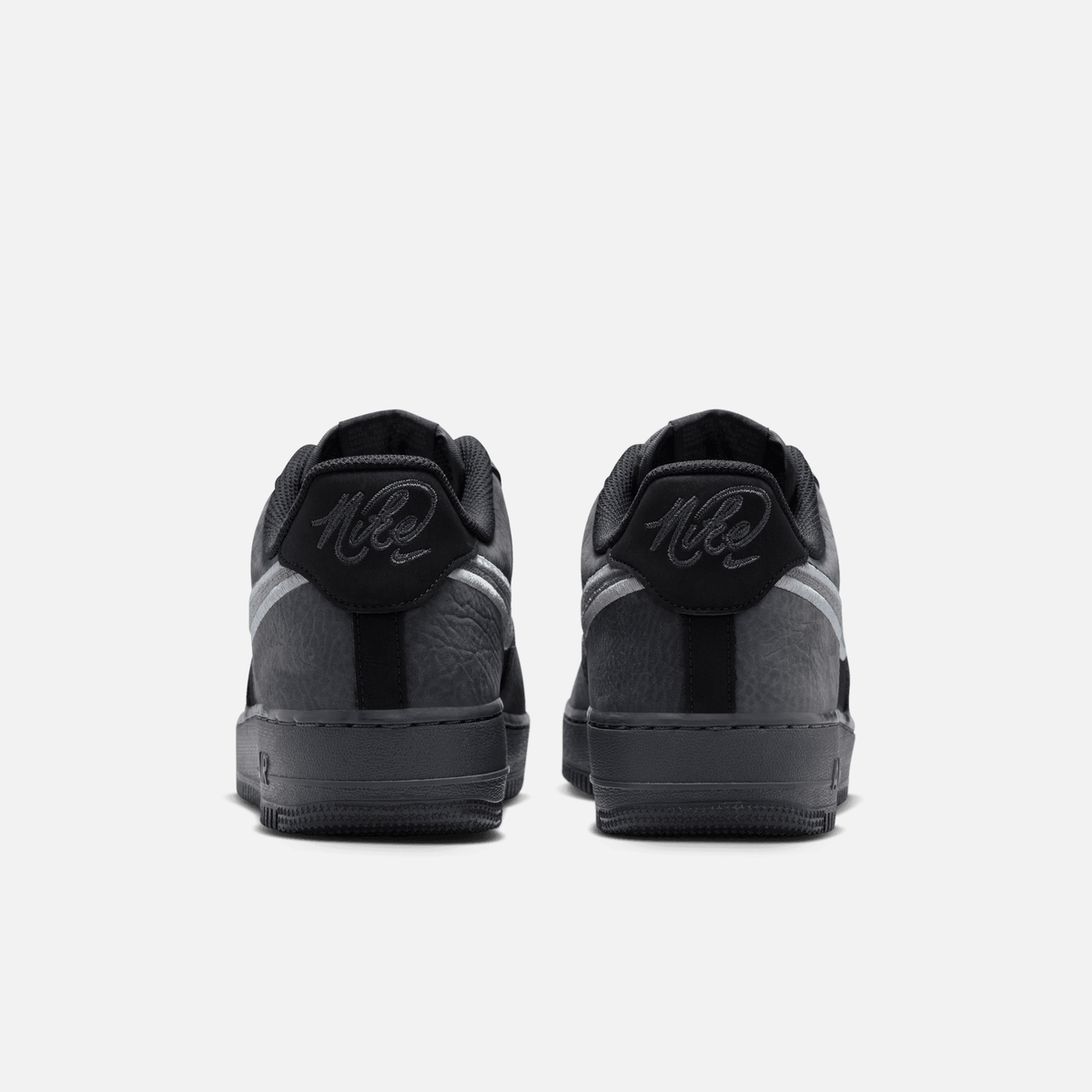 Nike Air Force 1 Low Retro Heel Pack - Preto / Cinza