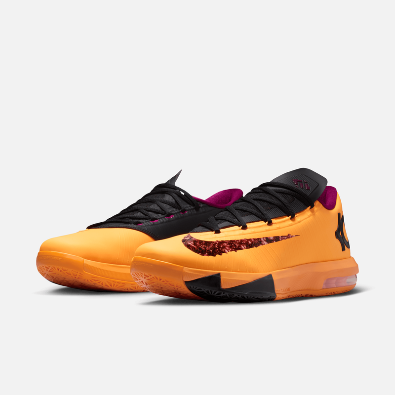 Nike KD 6 Peanut Butter & Jelly - Laranja / Vermelho / Preto