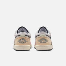 Air Jordan 1 Low - Antracito / Bege-cru / Lilás-claro / Branco-creme