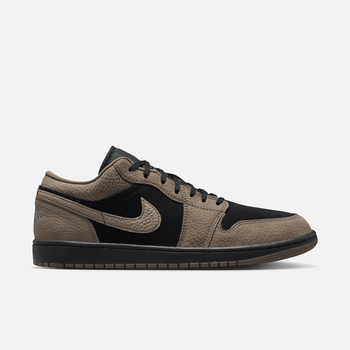 Air Jordan 1 Low SE - Preto / Laranja-manga claro / Cinza