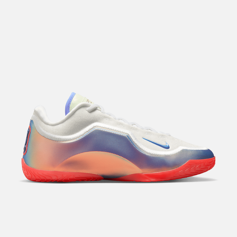 Nike LeBron 23 Motor King - Branco / Vermelho claro / Verde-neon suave