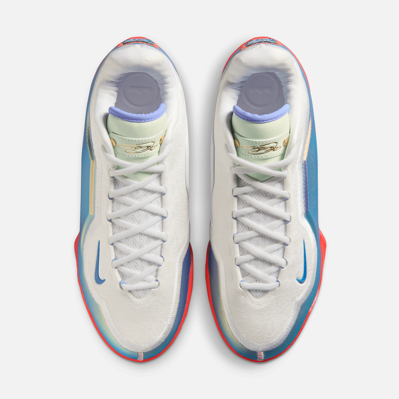 Nike LeBron 23 Motor King - Branco / Vermelho claro / Verde-neon suave