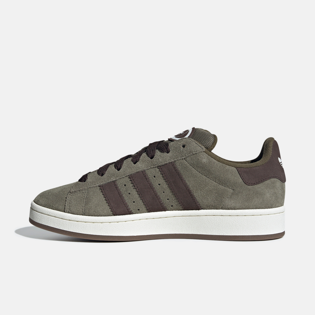 Adidas Campus 00s - Verde-oliva / Marrom escuro / Branco