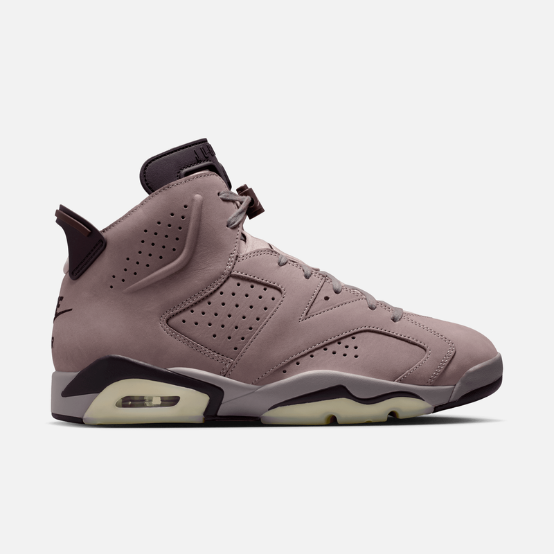 Air Jordan 6 Retro x A Ma Maniere - Malva / Preto / Marrom-acinzentado suave / Rosa