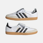 Adidas Samba LT - Branco / Preto / Dourado metálico