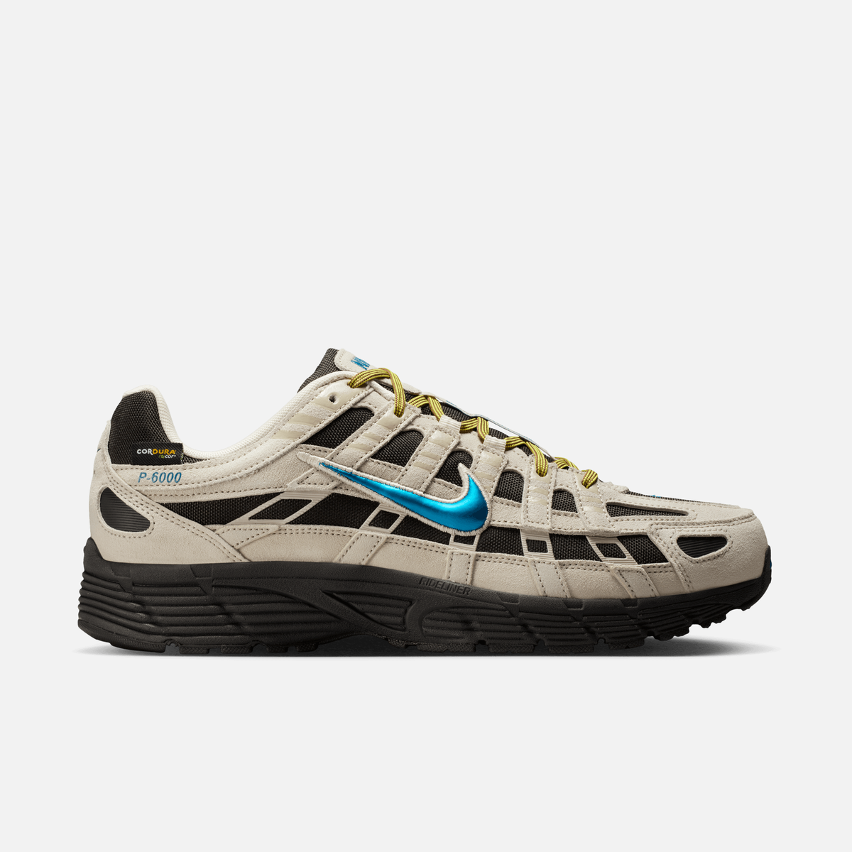 Nike P-6000 Premium CORDURA - Marrom-claro / Amarelo / Branco-acinzentado / Verde