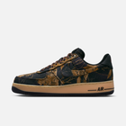 Nike Air Force 1 Low RealTree - Preto-suave / Multicolorido / Caramelo-amarelado