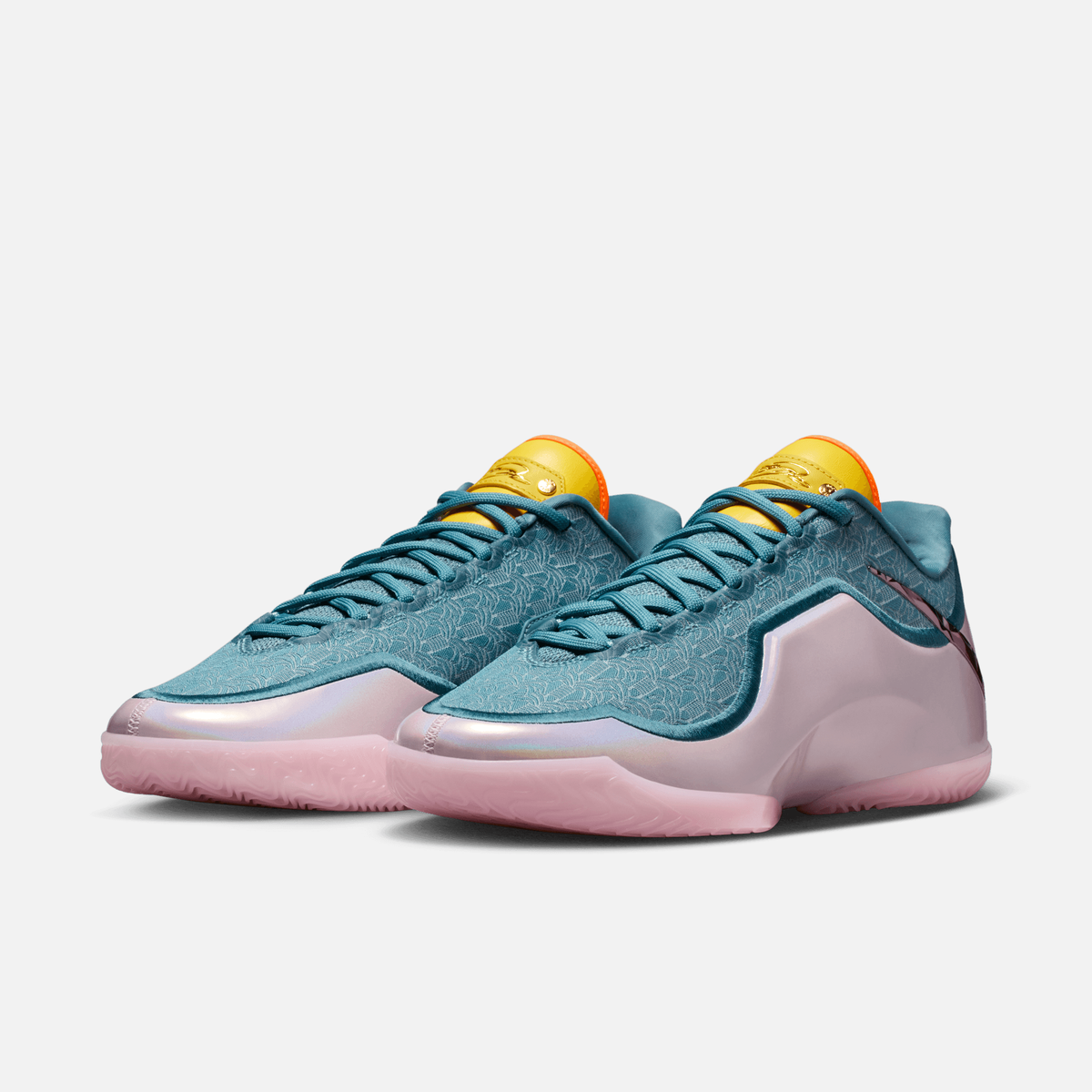 Nike LeBron 23 Miami Twice - Azul / Multicolorido / Amarelo / Laranja / Verde-menta claro