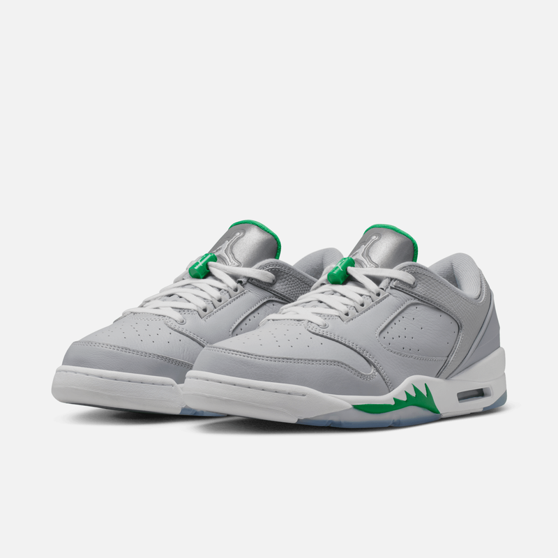 Air Jordan Sixty Plus Low - Cinza / Verde / Branco